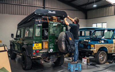 Alu-Cab Icarus Defender pop-top installation