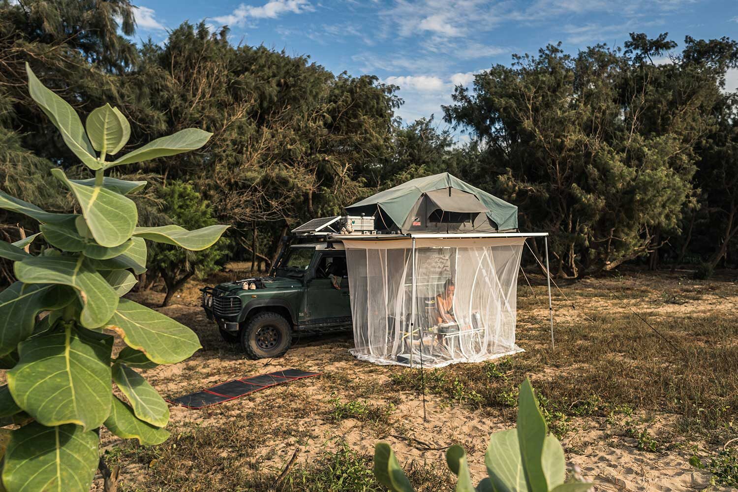 Bambulah mosquito net for overland camping