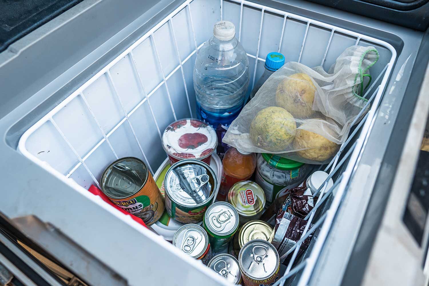 CN TW-75 dual zone fridge 75L storage capacity