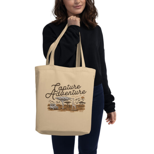 Eco Tote Bag Oyster - Capture Adventure Color