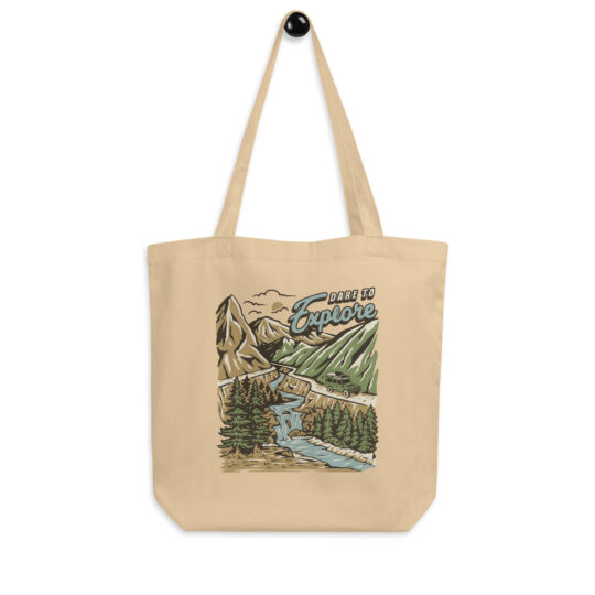 Eco Tote Bag Oyster - Dare to Explore Color