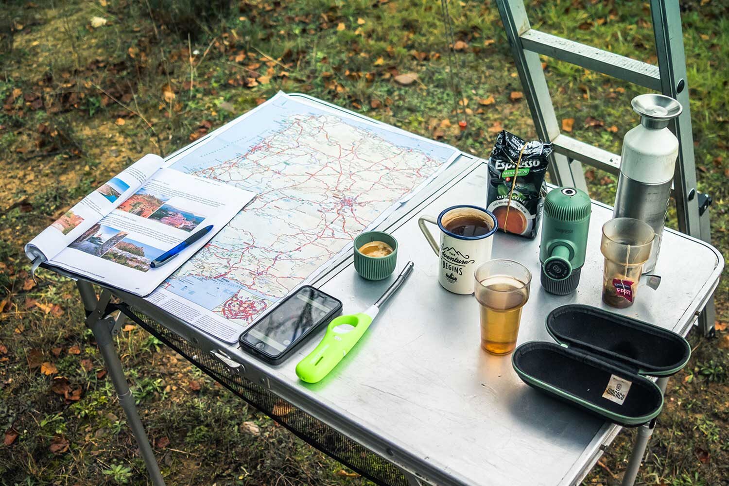 Wildcamping with the best coffee