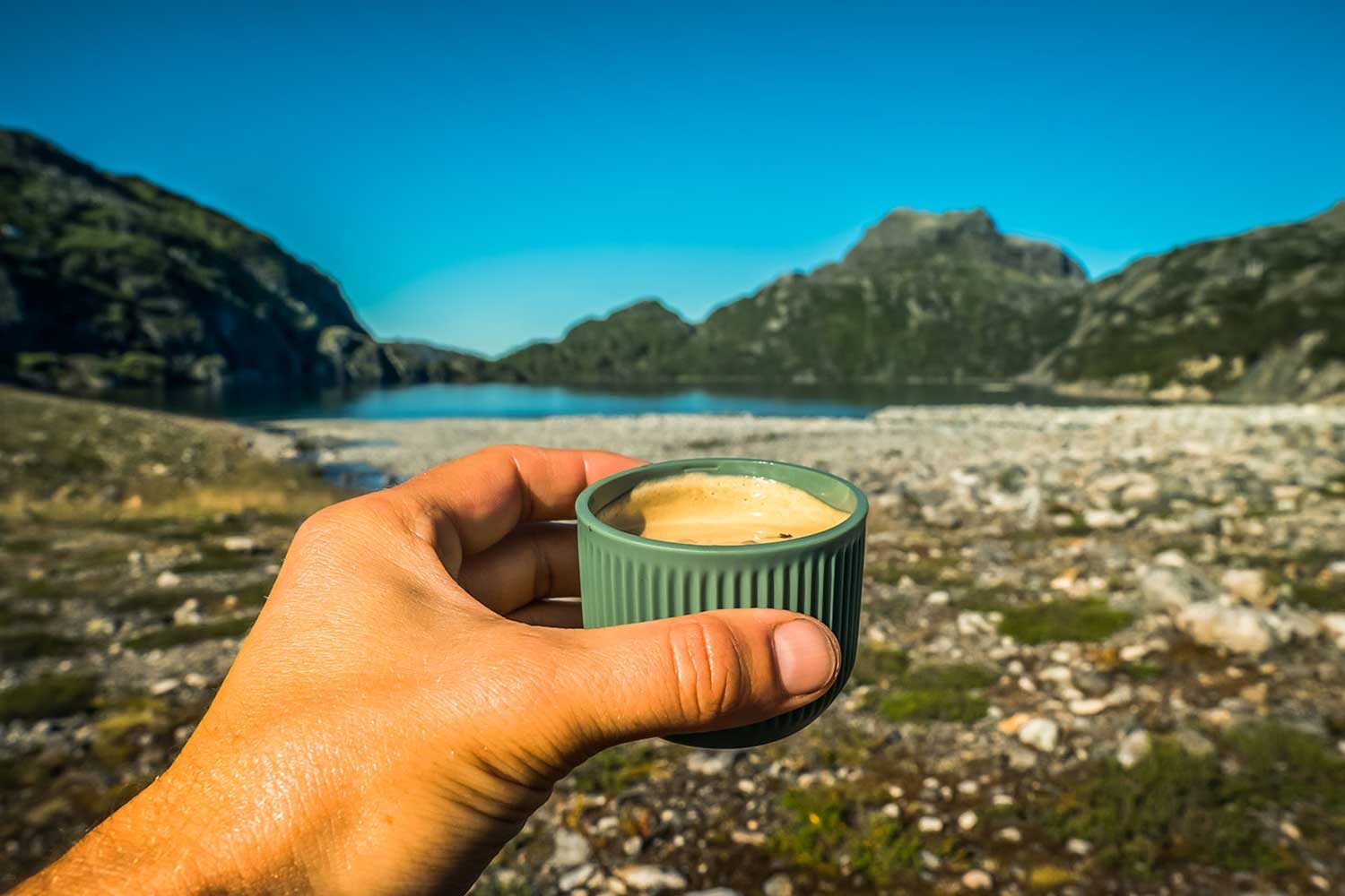 Wildcamping with the best coffee