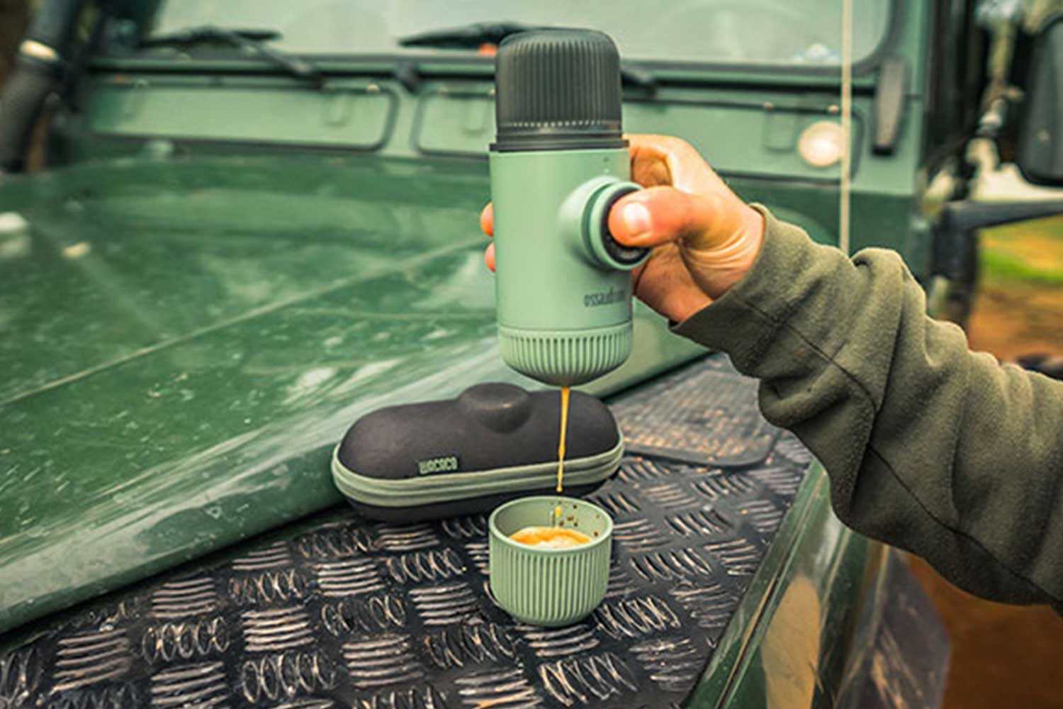 Wacaco Nanopresso camping coffee - ultimate espresso