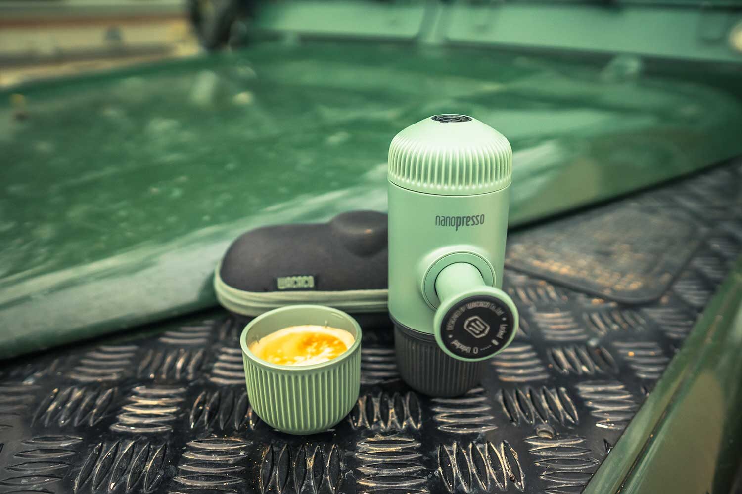 Wacaco Nanopresso camping coffee - ultimate espresso