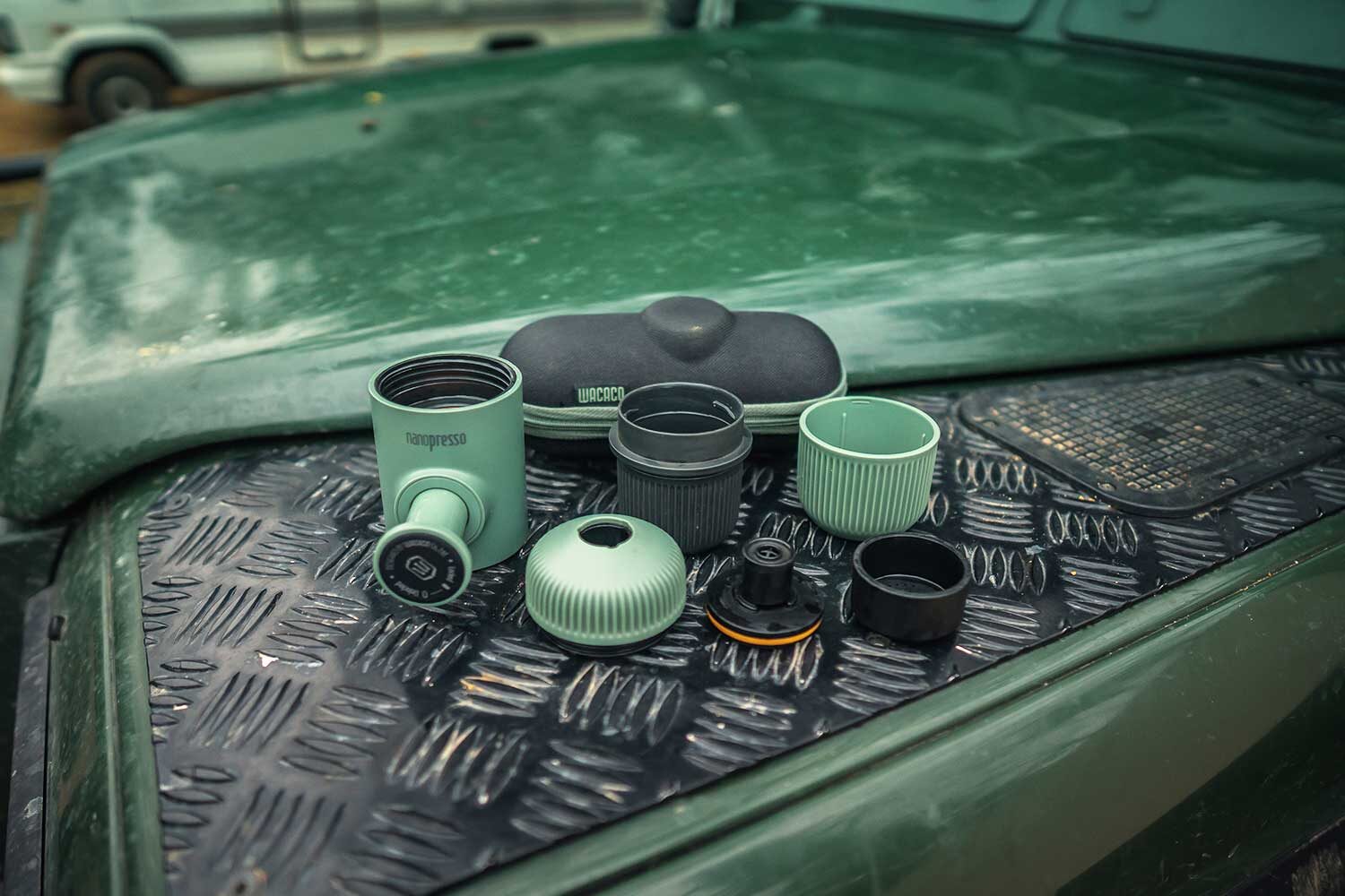 Wacaco Nanopresso camping coffee - ultimate espresso - parts